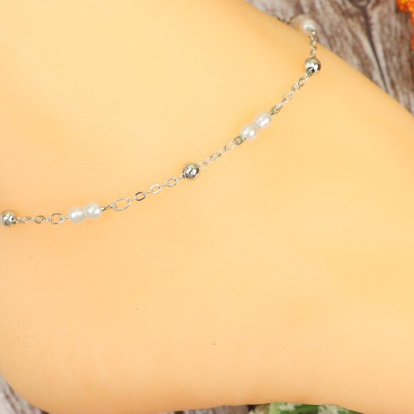 Dainty Anklet for Women – Elegant Everyday Jewelry & Perfect Gift | MLCRC2141 - Picture 7 of 10
